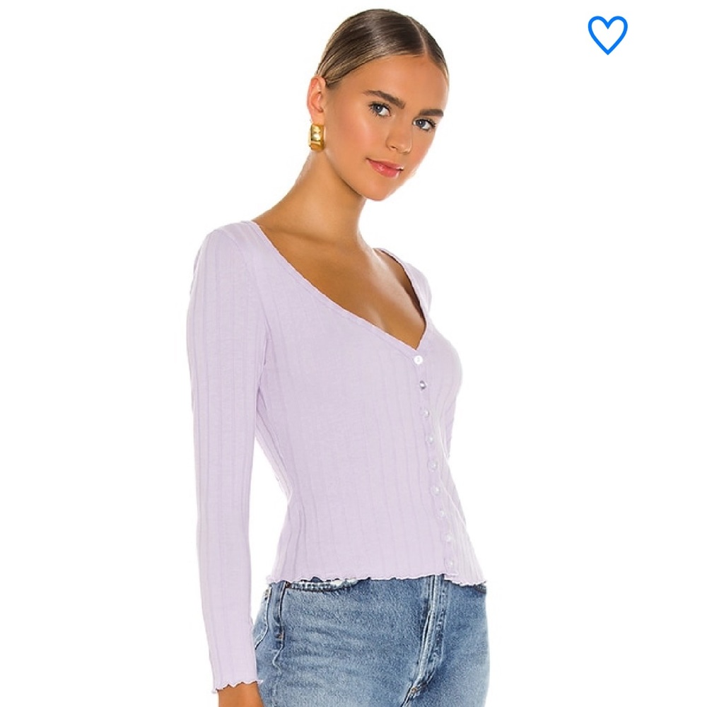 Superdown Nina Button Down Top, size XS